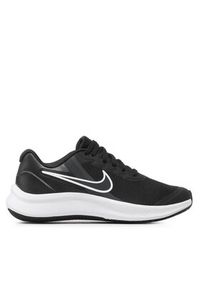 Nike Buty do biegania Star Runner 3 (GS) DA2776 003 Czarny. Kolor: czarny. Materiał: materiał #3