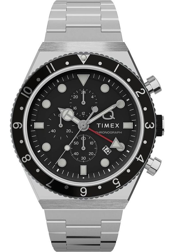Zegarek Timex Zegarek męski Timex TW2V69800 srebrny. Kolor: srebrny