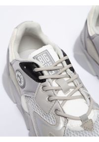 Big-Star - Sneakersy męskie z zamszowymi wstawkami szare NN174293 902. Kolor: szary. Materiał: zamsz #5