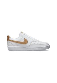 Buty damskie Nike Court Vision Low Next Nature. Kolor: żółty, biały, wielokolorowy. Model: Nike Court. Sport: turystyka piesza