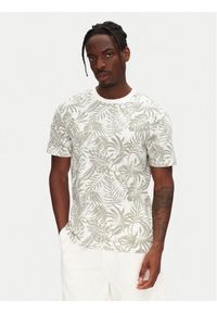 Only & Sons T-Shirt 22025283 Beżowy Regular Fit. Kolor: beżowy. Materiał: bawełna
