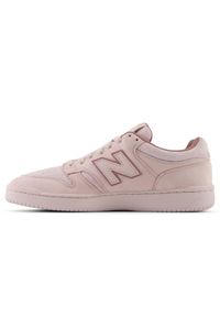 Buty unisex New Balance Numeric UN480STR – różowe. Kolor: różowy. Materiał: materiał, zamsz, syntetyk, guma, skóra. Szerokość cholewki: normalna. Wzór: nadruk. Sport: bieganie #6