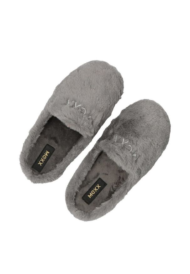 MEXX - Mexx - Kapcie. Kolor: szary. Materiał: materiał, guma. Wzór: gładki