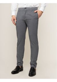 JOOP! Jeans - Joop! Jeans Spodnie materiałowe Scott 30018688 Szary Slim Fit. Kolor: szary. Materiał: bawełna