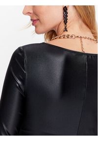 Versace Jeans Couture Body 74HAM238 Czarny Regular Fit. Kolor: czarny. Materiał: syntetyk