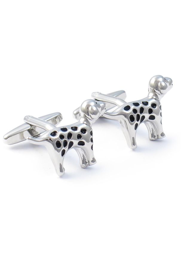 Modini - Spinki do mankietów - psy, dalmatyńczyki N127