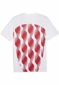 Puma - Męska koszulka przedmeczowa Girona FC PUMA White Red. Kolor: biały, czerwony, wielokolorowy