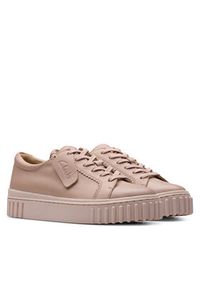 Clarks Sneakersy Mayhill Walk 26181209 Różowy. Kolor: różowy. Materiał: skóra #2