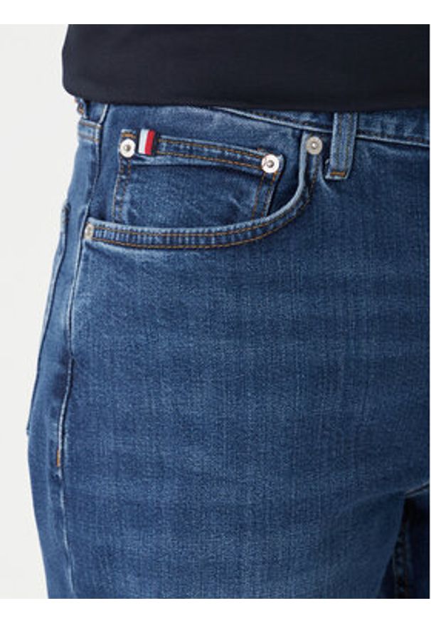 TOMMY HILFIGER - Tommy Hilfiger Jeansy Mercer MW0MW39037 Niebieski Regular Fit. Kolor: niebieski