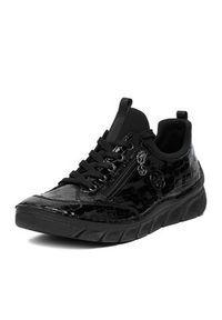 Rieker Sneakersy CEO-55073-01 Czarny. Kolor: czarny. Materiał: skóra #3