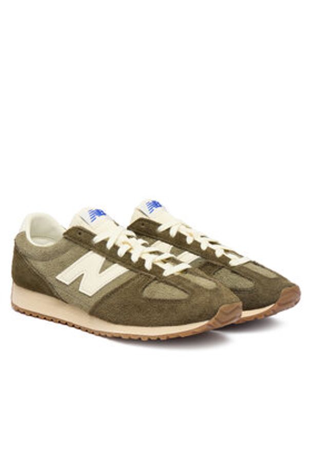 New Balance Sneakersy U471PSA M Khaki. Kolor: brązowy. Materiał: zamsz, skóra