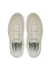 Emporio Armani Sneakersy X4X650 XR076 01427 Beżowy. Kolor: beżowy #7