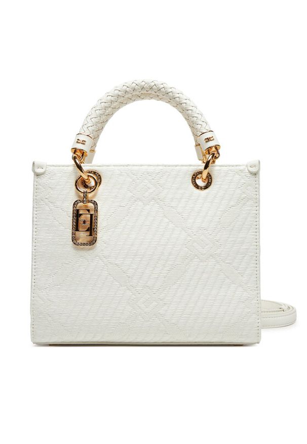 Elisabetta Franchi Torba q-roa-36127 Biały. Kolor: biały