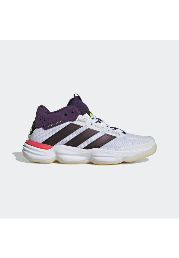 Adidas - Buty do piłki ręcznej ADIDAS Court Stabil. Materiał: kauczuk. Szerokość cholewki: normalna