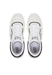 EA7 Emporio Armani Sneakersy 7X000338 AF18614 MZ021 Biały. Kolor: biały. Materiał: skóra #4