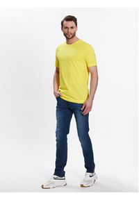 BOSS - Boss T-Shirt Thompson 01 50468347 Żółty Regular Fit. Kolor: żółty. Materiał: bawełna #3
