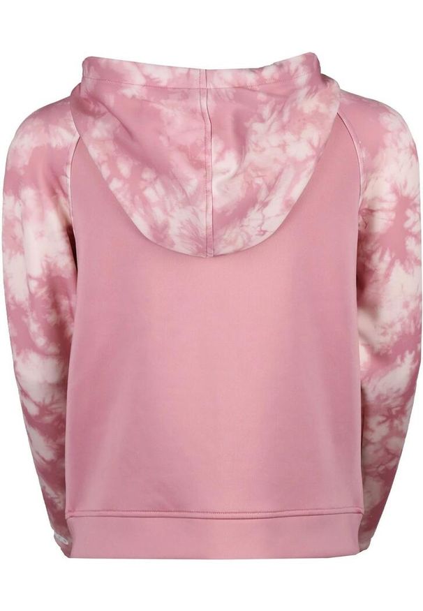 FUNDANGO - Bluza damska Fundango Draug z kapturem. Typ kołnierza: kaptur. Kolor: różowy. Materiał: polar