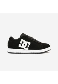 DC Shoes - Buty dla dzieci na deskorolkę DC Gaveler czarno-białe. Kolor: wielokolorowy, czarny, biały. Materiał: nubuk. Sport: skateboard