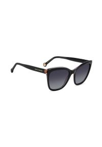 Carolina Herrera okulary przeciwsłoneczne damskie kolor czarny. Kolor: czarny #4