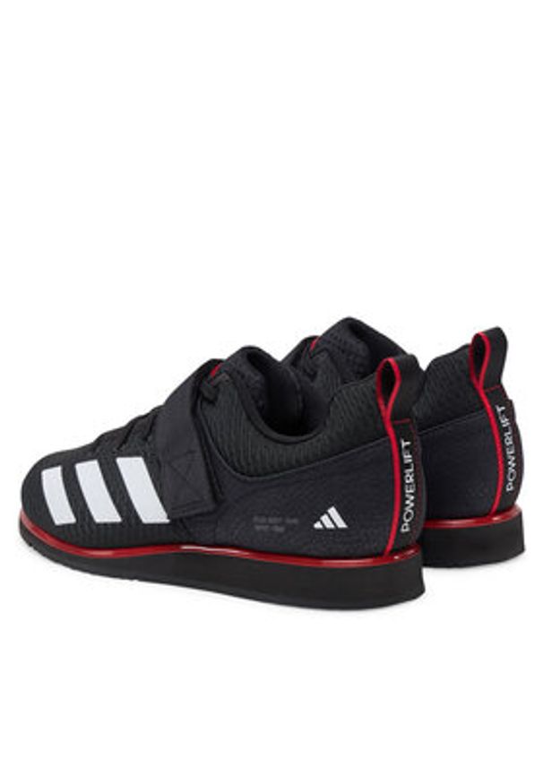 Adidas - adidas Buty halowe Powerlift 5 Weightlifting IH8238 Czarny. Kolor: czarny. Materiał: materiał