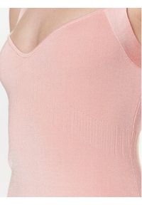 Guess Sukienka dzianinowa Mirage Anise W2YK0C Z2XY0 Różowy Slim Fit. Kolor: różowy. Materiał: wiskoza #4