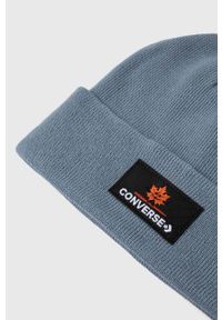 Converse czapka kolor niebieski. Kolor: niebieski. Materiał: dzianina #2