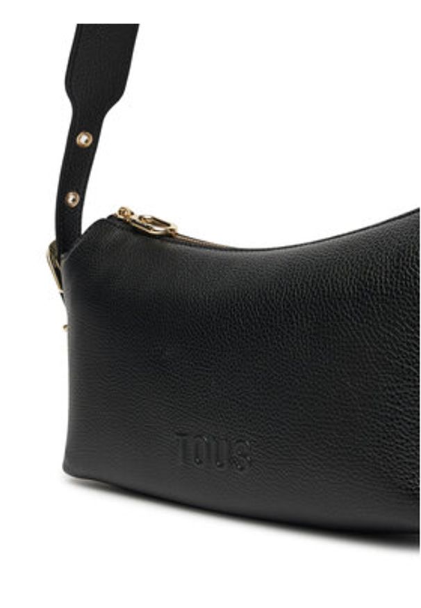 TOUS Torebka Tous Buckles 2002188951 Czarny. Kolor: czarny. Materiał: skórzane