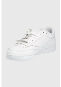 Reebok Classic sneakersy Club C 85 H05855 kolor biały. Zapięcie: sznurówki. Kolor: biały. Materiał: guma. Model: Reebok Club, Reebok Classic #3