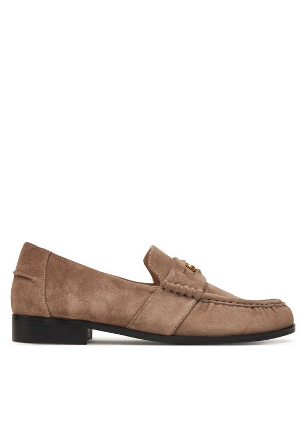 Coccinelle Loafersy E4 TUQ 16 01 01 Brązowy. Kolor: brązowy. Materiał: zamsz, skóra