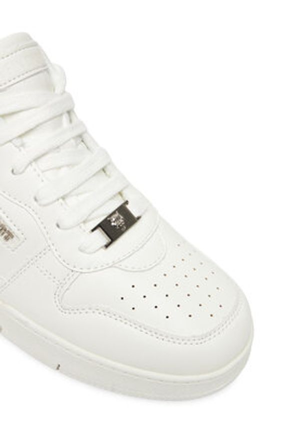 Plein Sport Sneakersy Viper II Core FAES USC0794 SLE004N Biały. Kolor: biały. Materiał: skóra