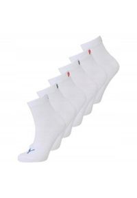 Puma - Skarpetki Do Kostek Unisex Dla Dorosłych Logo 6pak. Kolor: biały. Sport: tenis