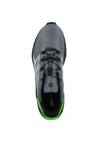 salomon - Buty do biegania męskie Salomon Supercross 4. Kolor: szary. Materiał: materiał, syntetyk. Szerokość cholewki: normalna