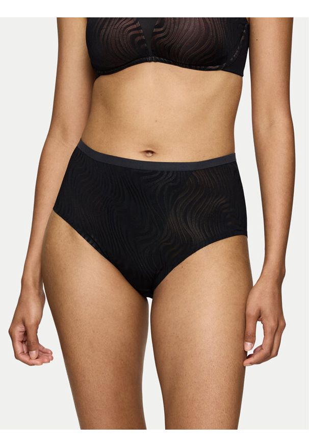 Triumph Figi klasyczne z wysokim stanem Shape Smart Ellipse 10222289 Czarny. Stan: podwyższony. Kolor: czarny. Materiał: syntetyk