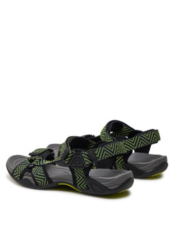 CMP Sandały Hamal Hiking Sandal 38Q9957 Czarny. Kolor: czarny. Materiał: materiał
