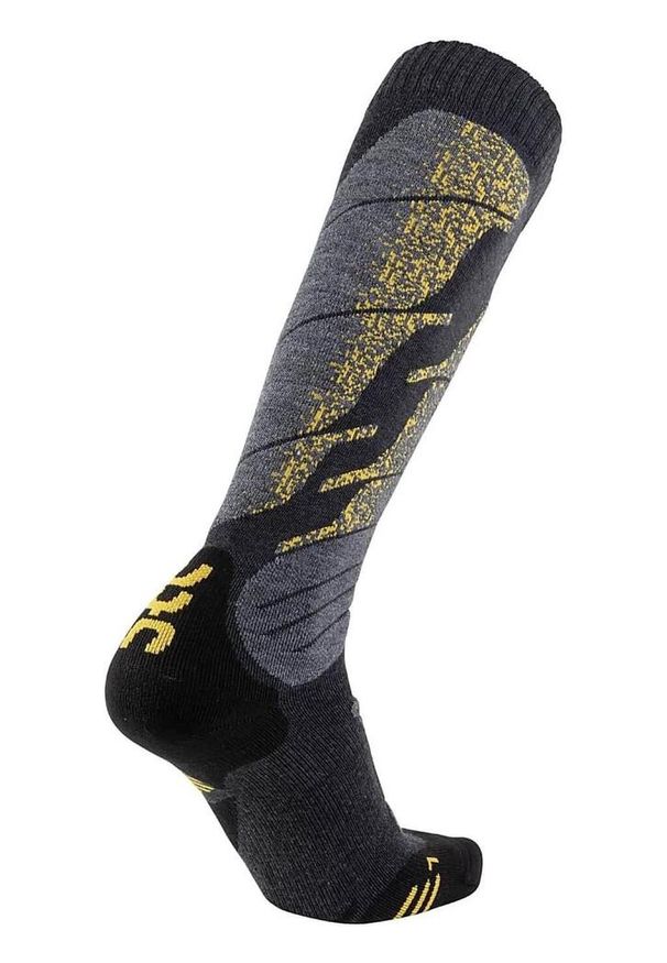 UYN - Ski All Mountain Socks. Kolor: wielokolorowy, żółty, czarny. Sport: narciarstwo