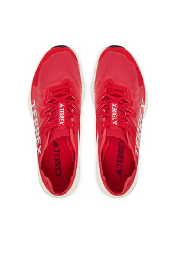 Adidas - adidas Buty do biegania Terrex Agravic Speed Trail JR4029 Czerwony. Kolor: czerwony. Materiał: materiał. Model: Adidas Terrex