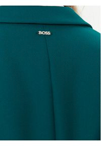 BOSS - Boss Marynarka Jocaluah 50510114 Zielony Regular Fit. Kolor: zielony. Materiał: wełna