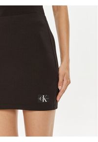 Calvin Klein Jeans Spódnica mini Milano J20J223608 Czarny Slim Fit. Kolor: czarny. Materiał: syntetyk #2