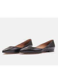 Marco Shoes Baleriny damskie z niskimi bokami czarne. Kolor: czarny #6