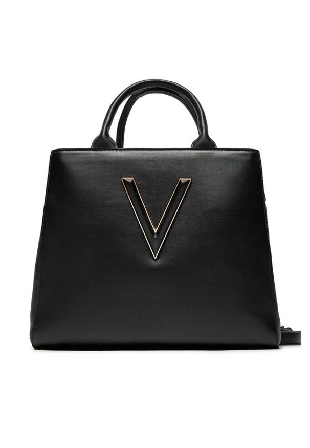 VALENTINO - Valentino Torebka Coney VBS7QN02 Czarny. Kolor: czarny. Materiał: skórzane