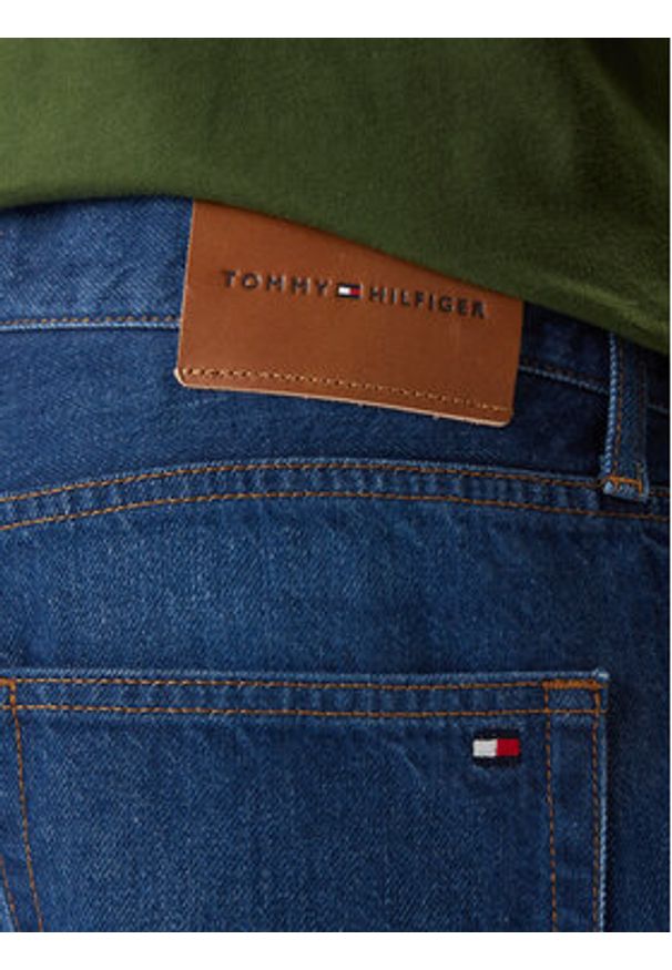 TOMMY HILFIGER - Tommy Hilfiger Jeansy Dover MW0MW42805 Niebieski Straight Fit. Kolor: niebieski