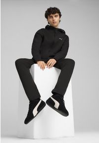 Puma - Męska rozpinana bluza z kapturem EVOSTRIPE PUMA Black. Typ kołnierza: kaptur. Kolor: czarny