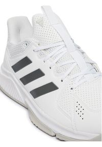 Adidas - adidas Buty halowe Court Flight KJ3682 Biały. Kolor: biały. Materiał: skóra #3