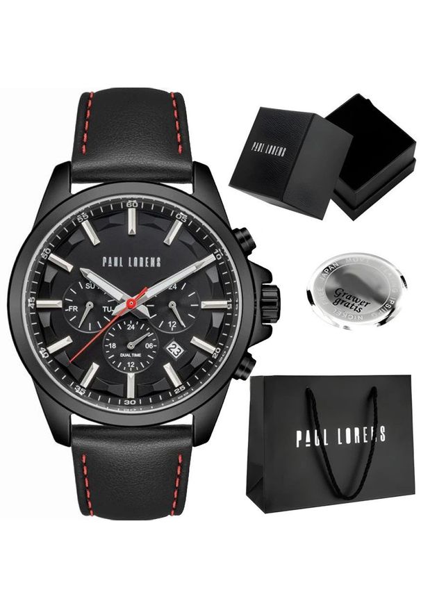 Zegarek męski Paul Lorens MAKALU-PROF Z GRAWEREM