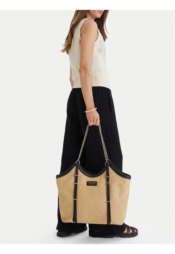 Nine West Torebka EO-Chic-LDA8854 Beżowy. Kolor: beżowy