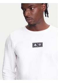Kappa Bluza Authentic Nymphe 321Y1MW Biały Comfort Fit. Kolor: biały. Materiał: bawełna