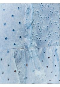 Guess Spódnica mini Aini W3GD0A KALQ0 Niebieski Slim Fit. Kolor: niebieski. Materiał: bawełna