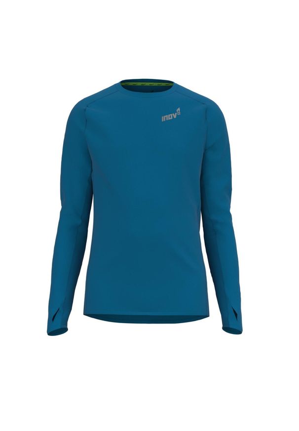 Bluza do biegania męska Inov-8 Base Elite LS. Kolor: niebieski
