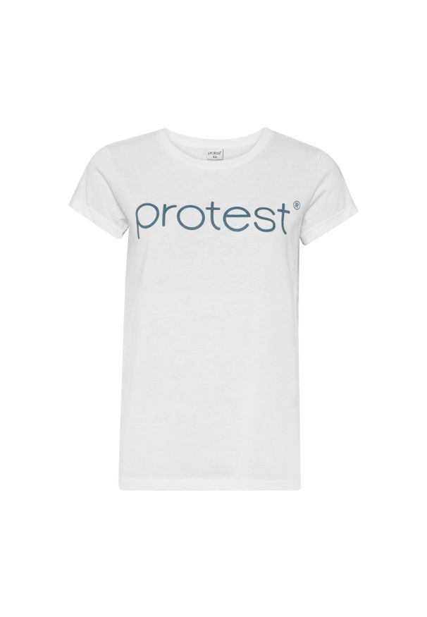 Klasyczna koszulka damska Protest. Kolor: biały