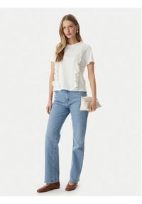 Morgan Bluzka 261-DUPAIN Biały Regular Fit. Kolor: biały. Materiał: bawełna #5